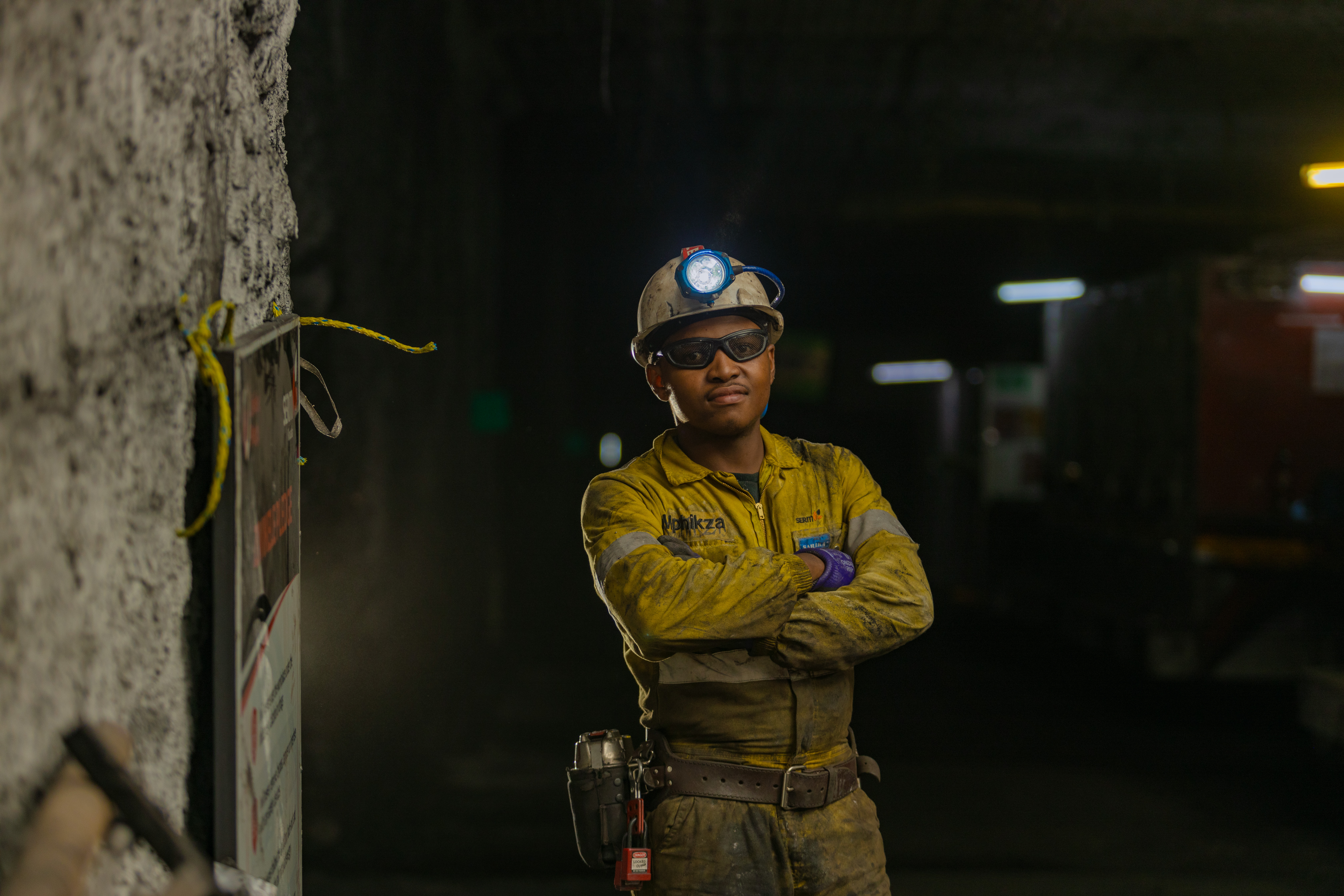 man in Mining